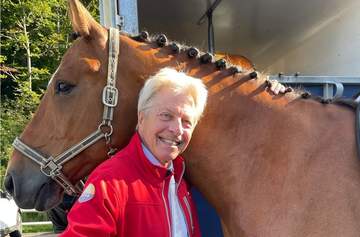 De beaux résultats pour Mathieu et Ninõ au concours de para-dressage De beaux résultats pour Mathieu et Ninõ au concours de para-dressage