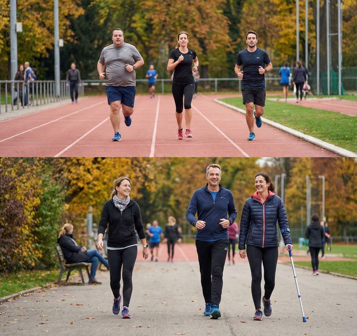 Course à pied - walking Course à pied - walking