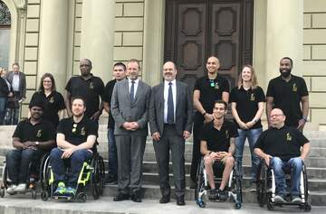 Les Aigles de Meyrin, félicités par nos autorités cantonales Les Aigles de Meyrin, félicités par nos autorités cantonales